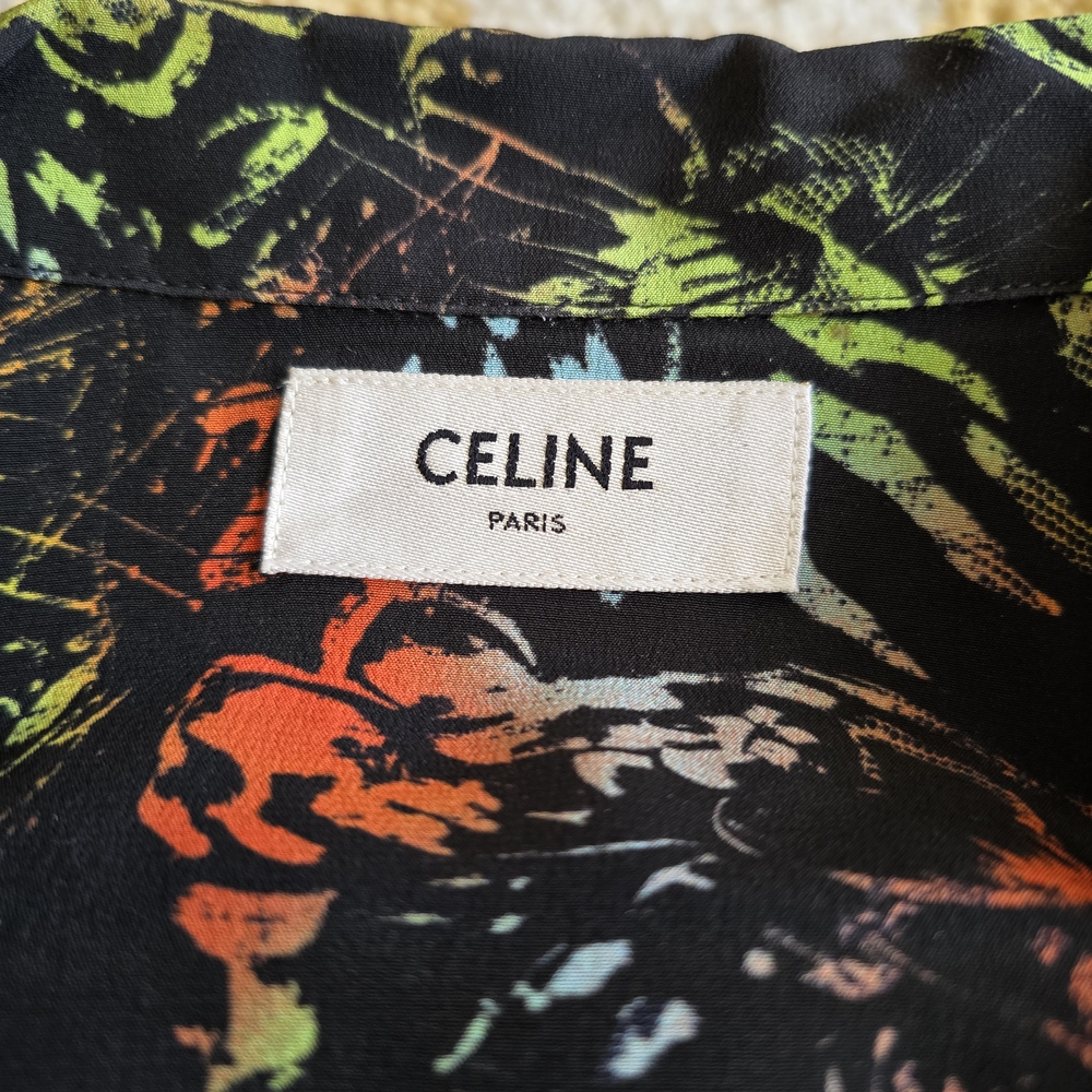Hawaiian Tiger Print Silk Shirt - Picture 2 of 6